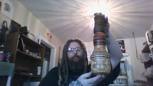 Thumbnail for video titled Our personal wooden water pipe!