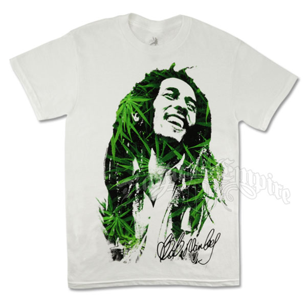 Rasta Empire Bob Marley weed t-shirt