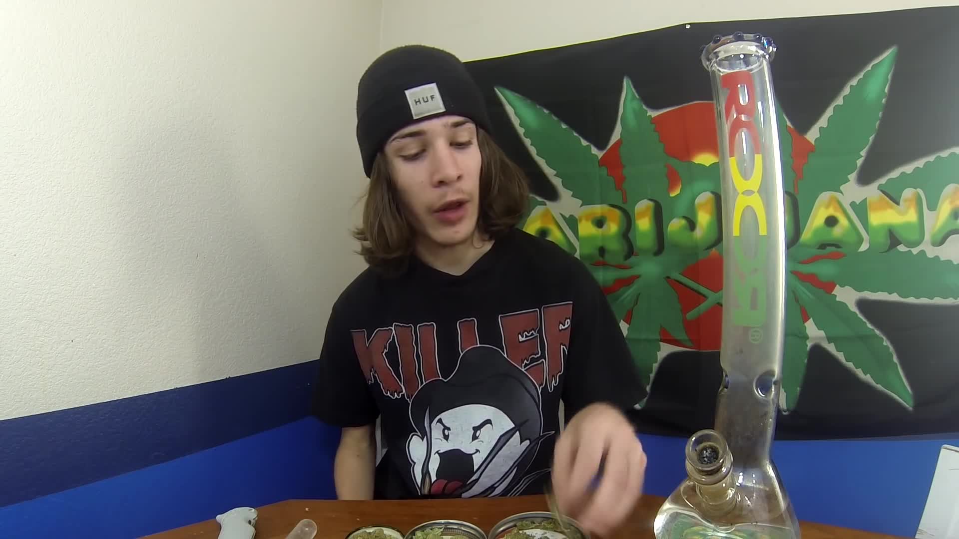 Thumbnail for video titled Another good weed vs bad weed video